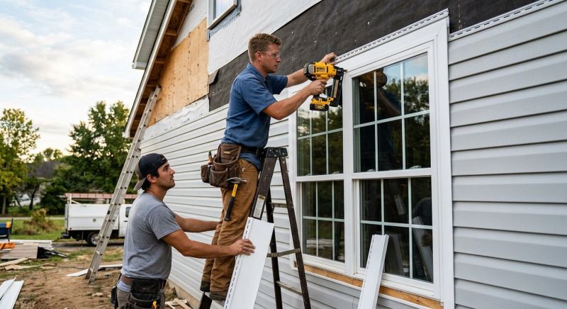 Aluminum Trim Installation in Overland Park, KS