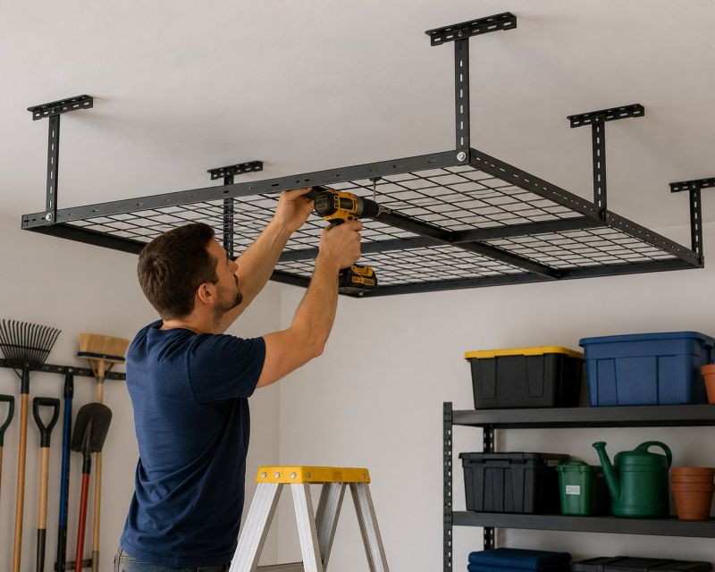 Ceiling Rack Installation in Prince Georges County, MD