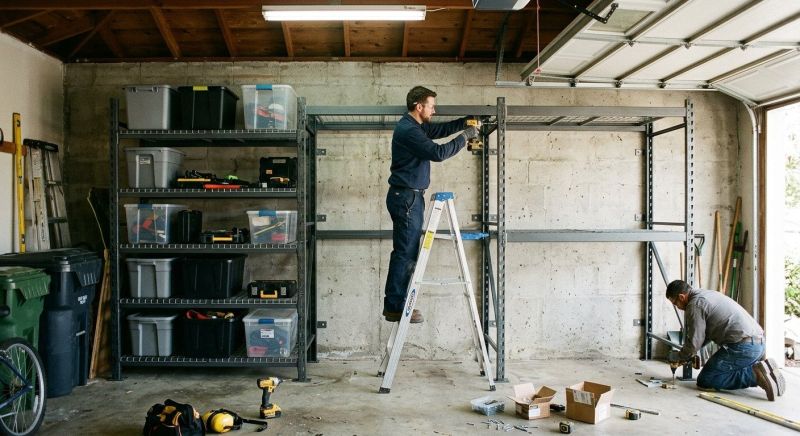 Ceiling Rack Installation in Bethesda, MD