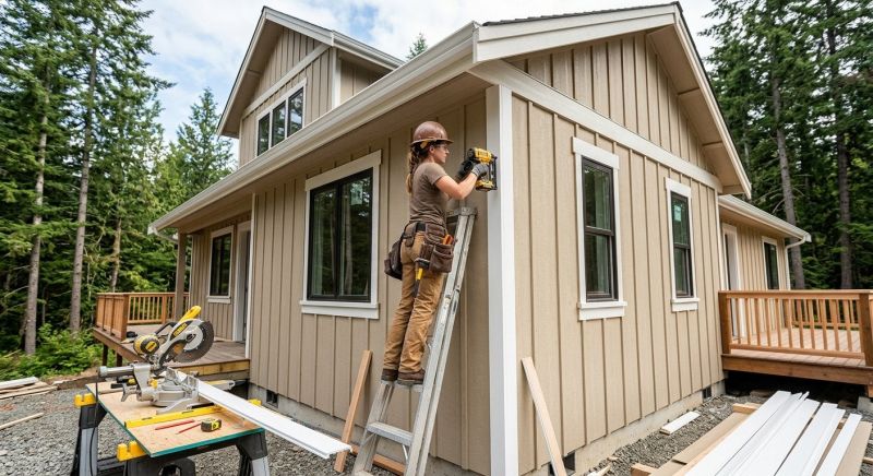 Exterior Trim Work in Alpharetta, GA