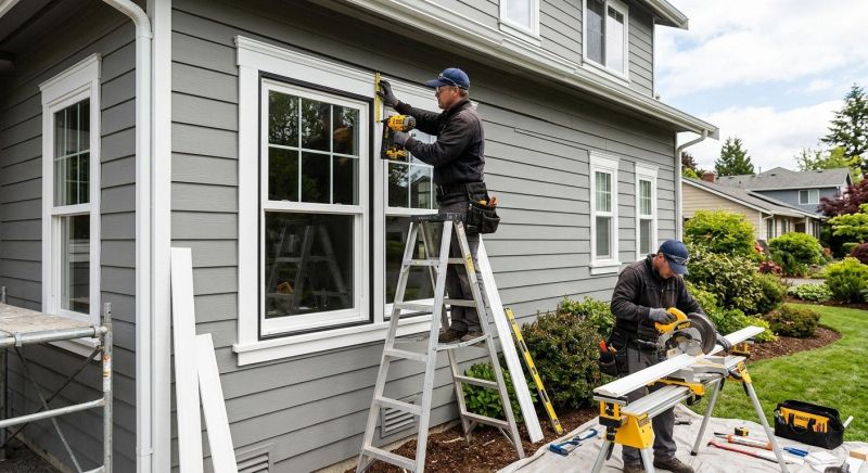 Exterior Window Trim Service in Conroe, TX
