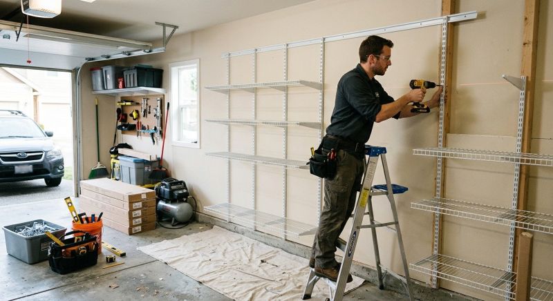 Garage Shelves Installation in Charlotte, NC