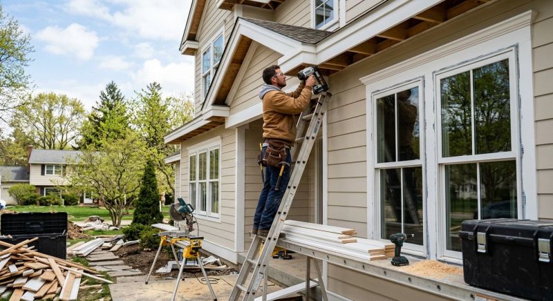 House Trim Installation in Wilmington, NC