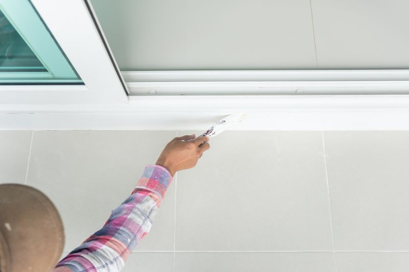 Trim Installation in Progress